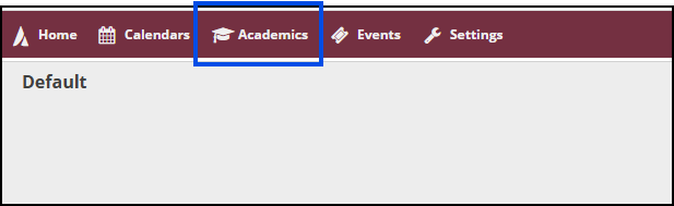 "Ad Astra-Academics Tab"