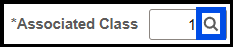 "Associated Class Look Up Button"
